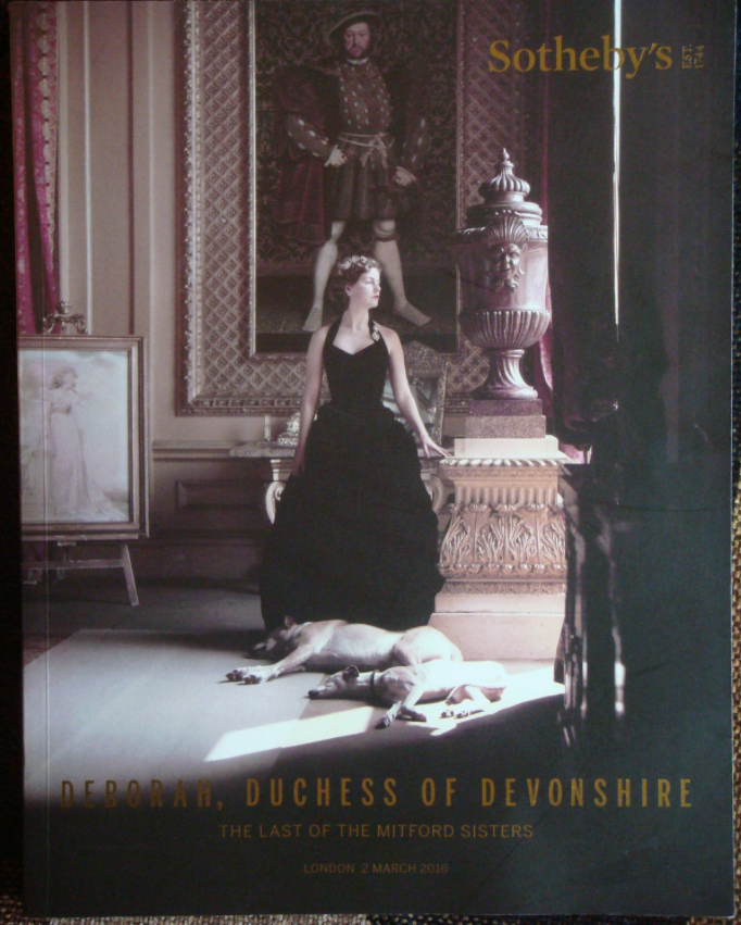 The catalog of the collected home of the Duchess of Devonshire