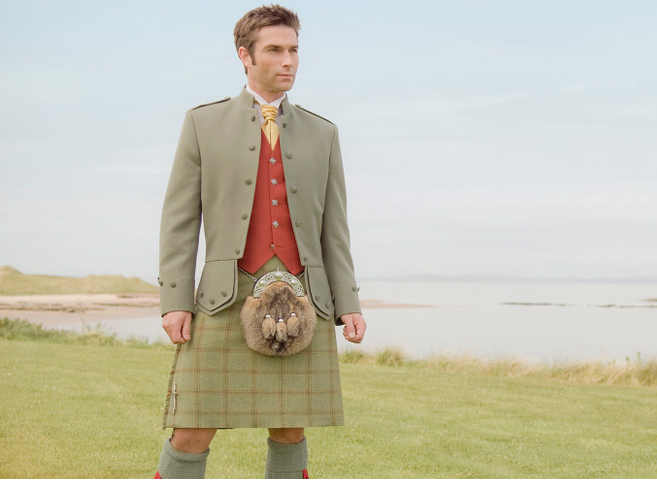 Highland Dress by Kinloch Anderson, the finest tradition in plaid