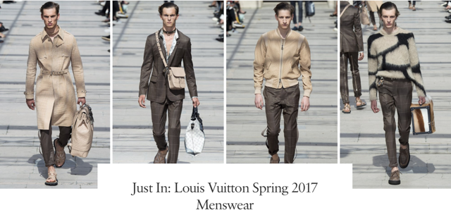 The Louis Vuitton Menswear 2017 debuts 