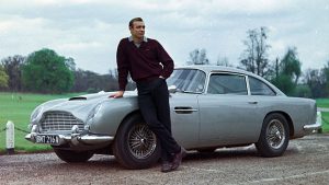Sean Connery and Aston Martin DB5