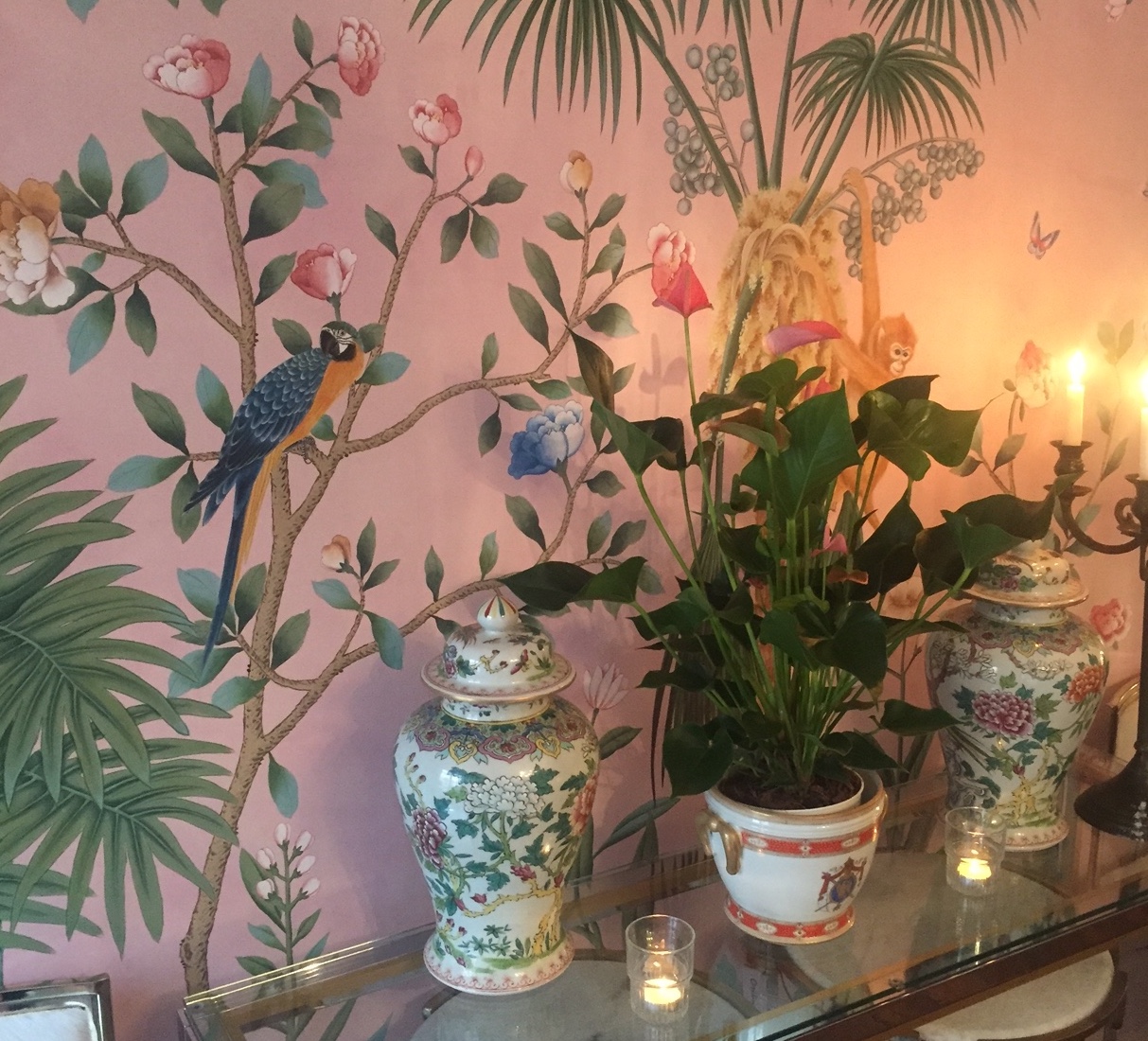 de Gournay Chinoiserie hand-painted perfection