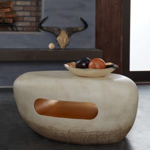 Bruce Andrews Ghana Coffee Table in the Dune Collection
